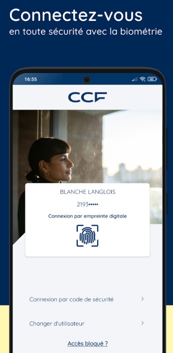 L'application CCF n'autorise qu'un seul "terminal de confiance".