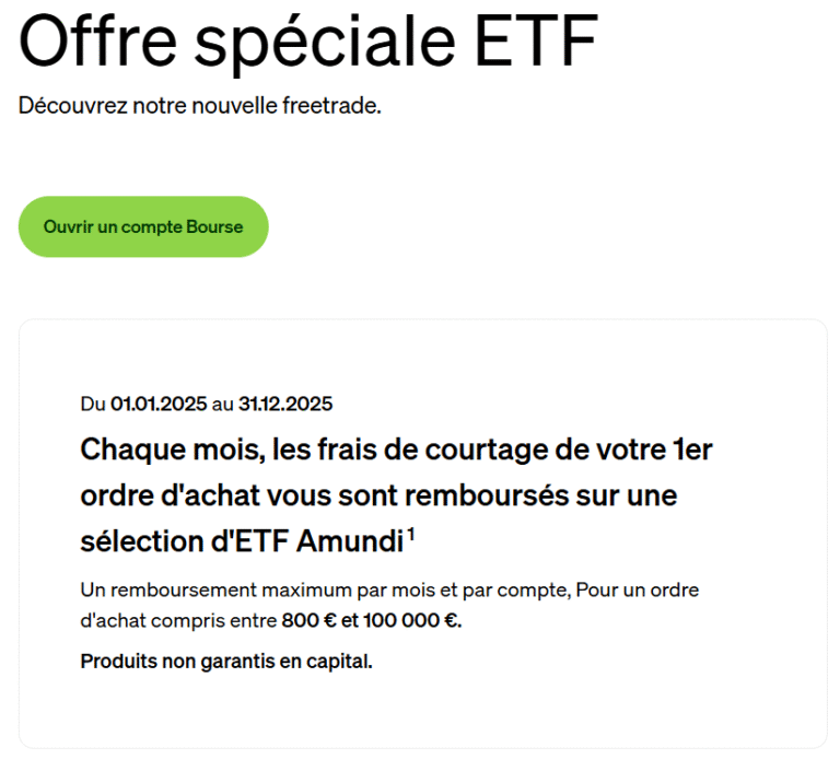 Freetrade Amundi Fortuneo